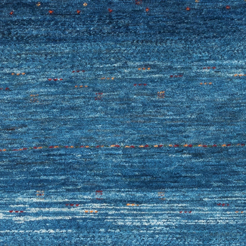 Gabbeh Tæppe - Loribaft Persisk - 132 x 84 cm - blå