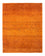 Gabbeh Tæppe - Loribaft Persisk - 101 x 80 cm - guld