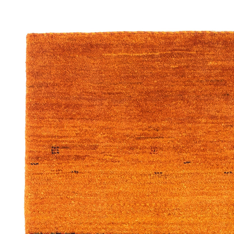 Gabbeh Tæppe - Loribaft Persisk - 101 x 80 cm - guld