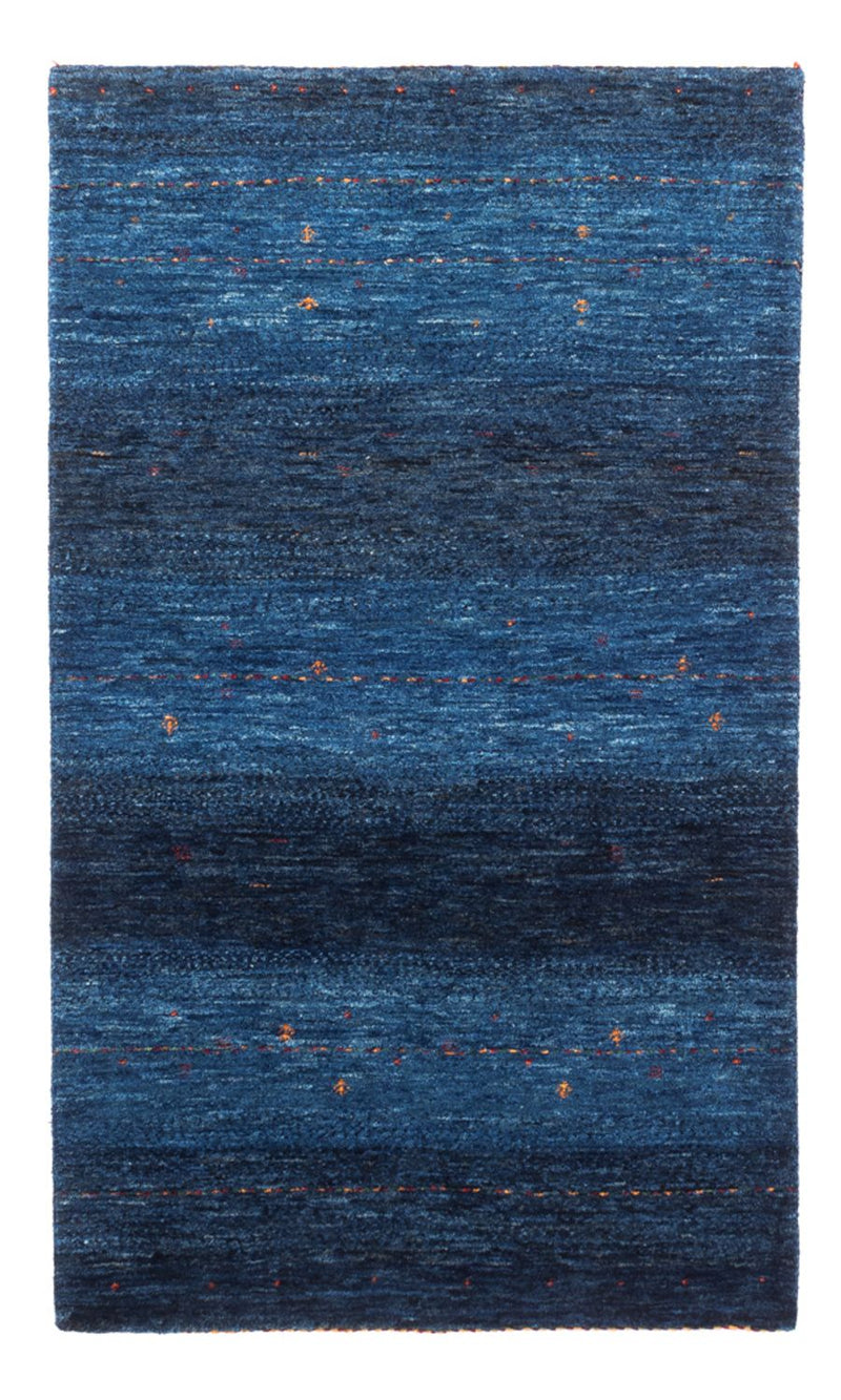 Gabbeh Tæppe - Loribaft Persisk - 132 x 83 cm - blå