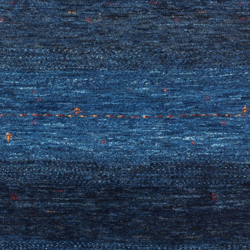 Gabbeh Tæppe - Loribaft Persisk - 132 x 83 cm - blå