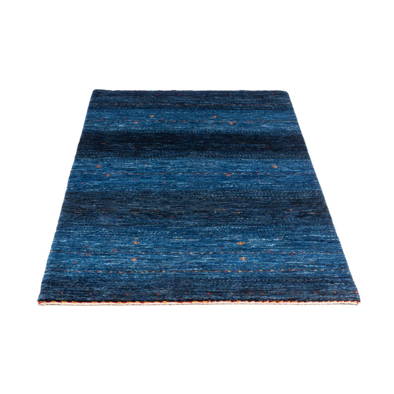 Gabbeh Tæppe - Loribaft Persisk - 132 x 83 cm - blå