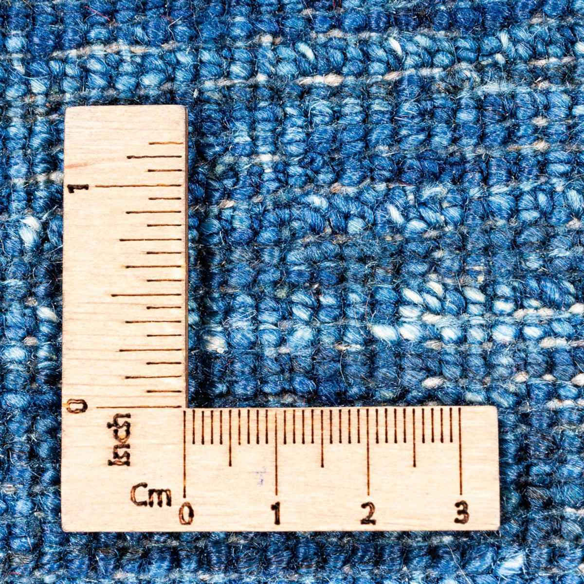 Gabbeh Tæppe - Loribaft Persisk - 136 x 85 cm - blå