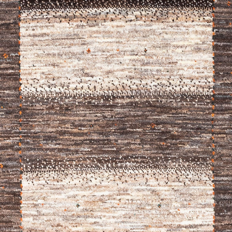Gabbeh Tæppe - Loribaft Persisk - 123 x 84 cm - grå