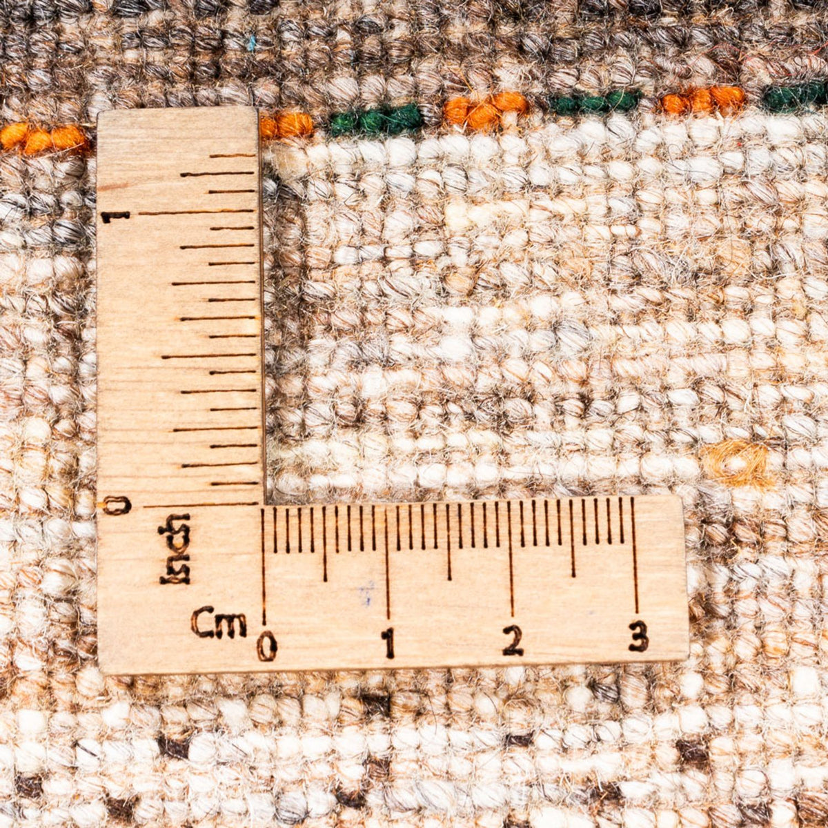 Gabbeh Tæppe - Loribaft Persisk - 123 x 84 cm - grå