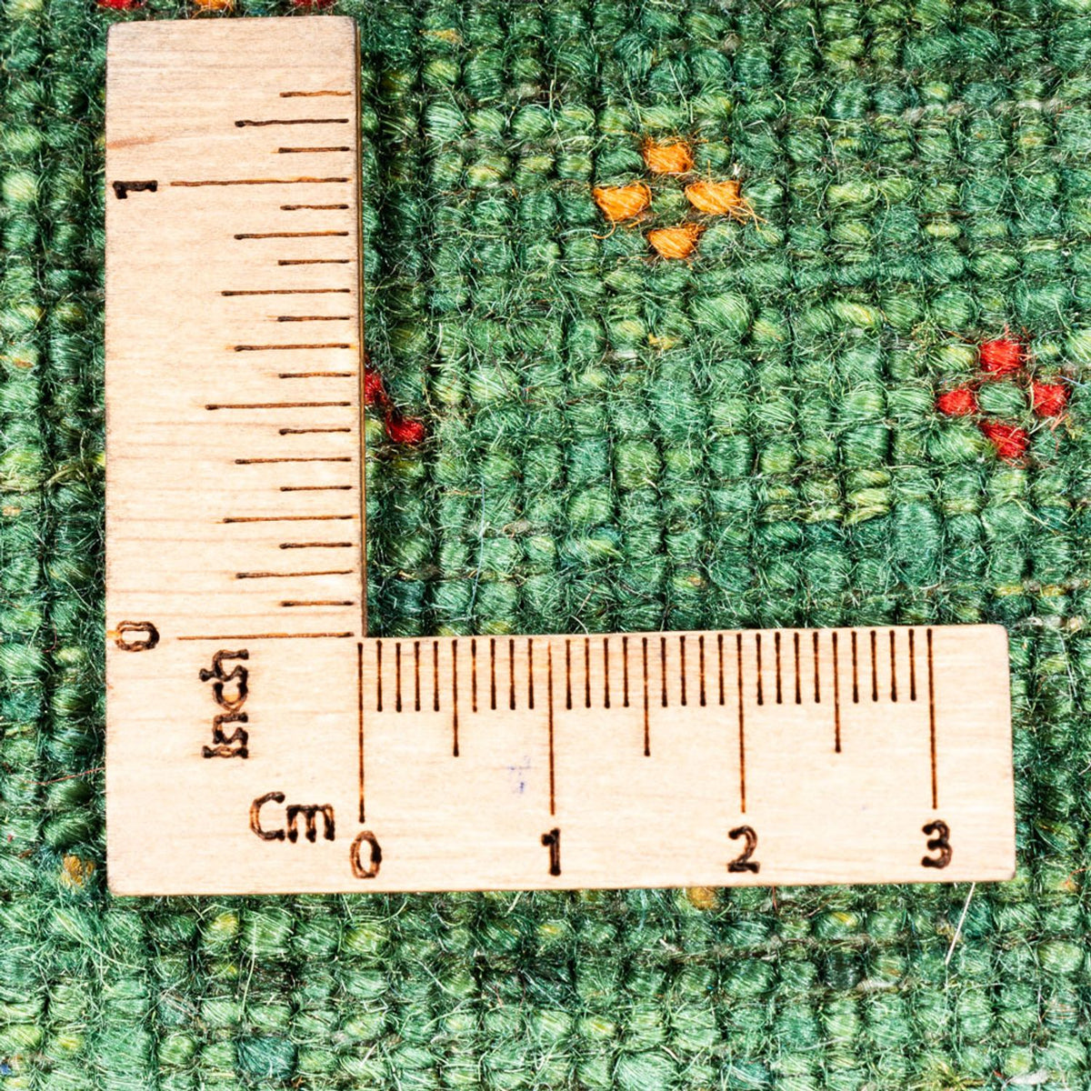 Gabbeh Tæppe - Loribaft Persisk - 162 x 91 cm - grøn