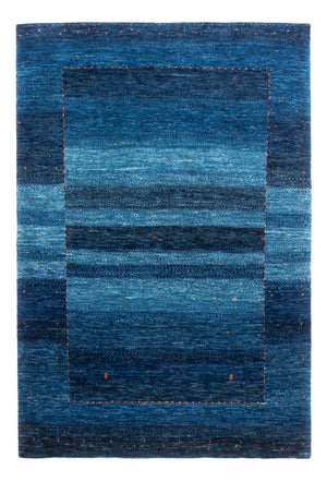 Gabbeh Tæppe - Loribaft Persisk - 184 x 125 cm - blå