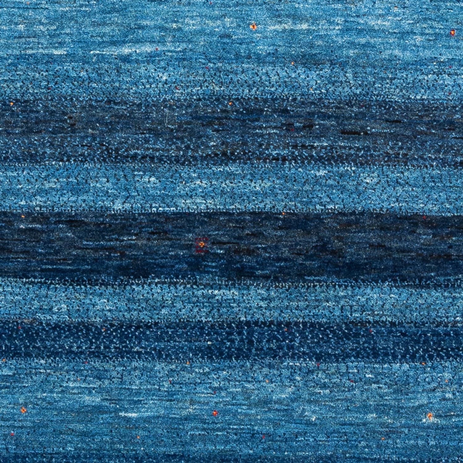Gabbeh Tæppe - Loribaft Persisk - 184 x 125 cm - blå