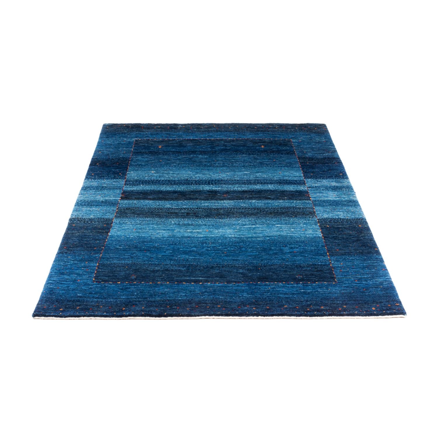 Gabbeh Tæppe - Loribaft Persisk - 184 x 125 cm - blå