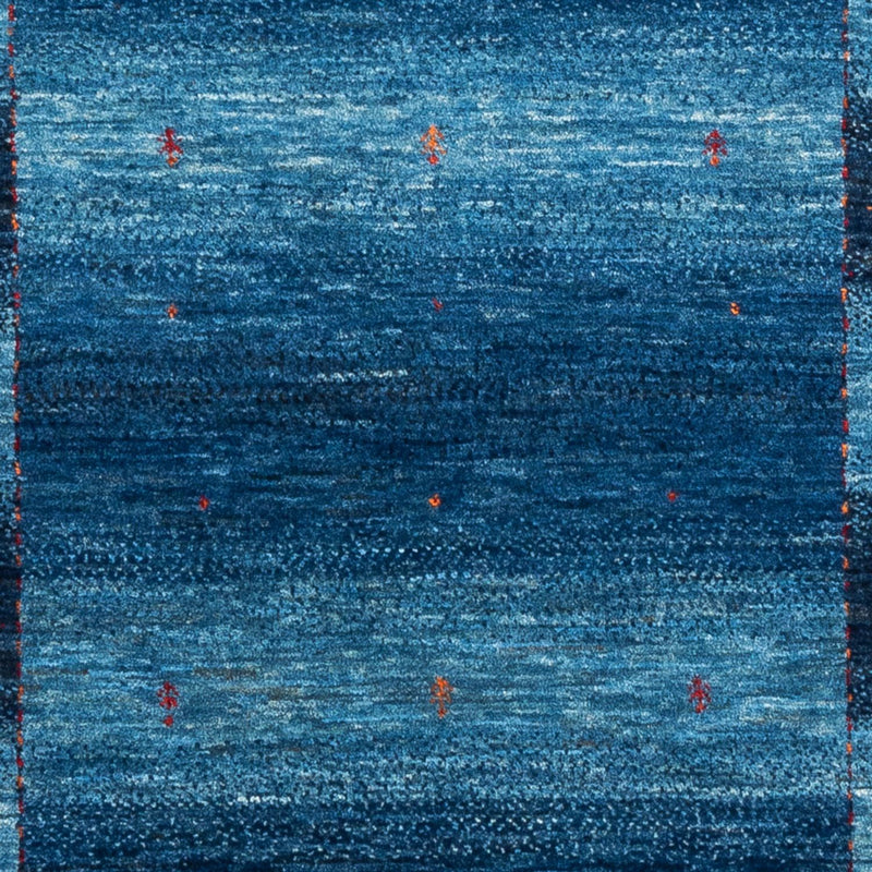 Gabbeh Tæppe - Loribaft Persisk - 190 x 128 cm - blå