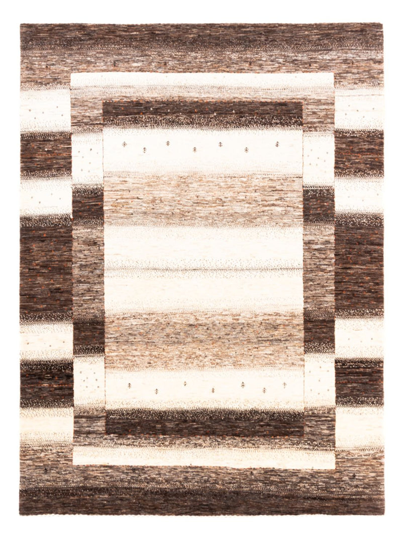Gabbeh Tæppe - Loribaft Persisk - 233 x 173 cm - natur