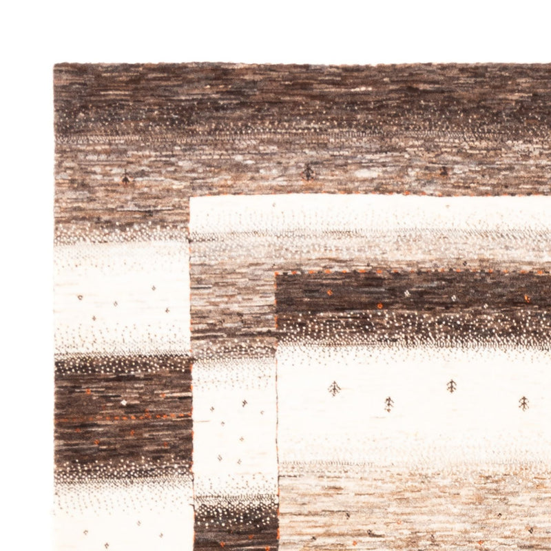 Gabbeh Tæppe - Loribaft Persisk - 233 x 173 cm - natur