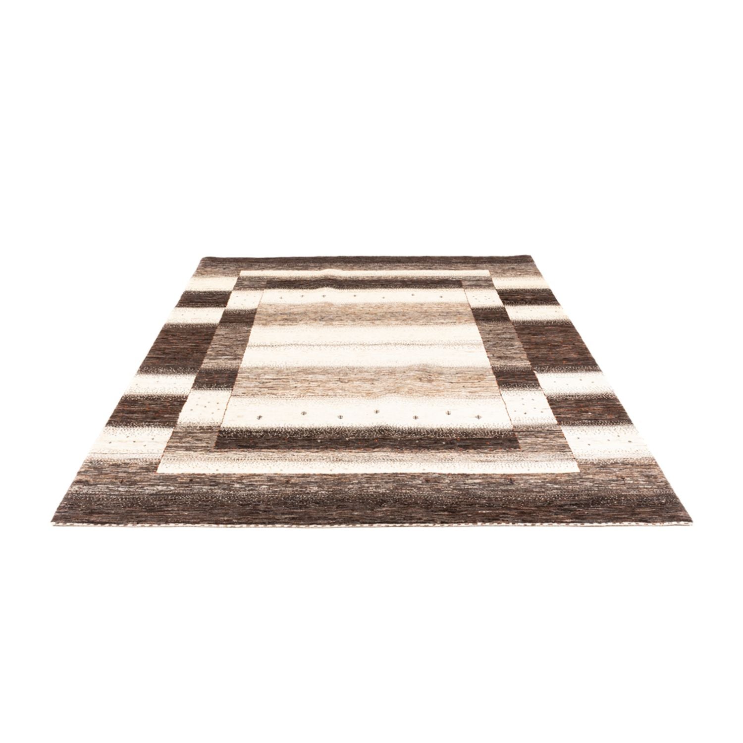 Gabbeh Tæppe - Loribaft Persisk - 233 x 173 cm - natur