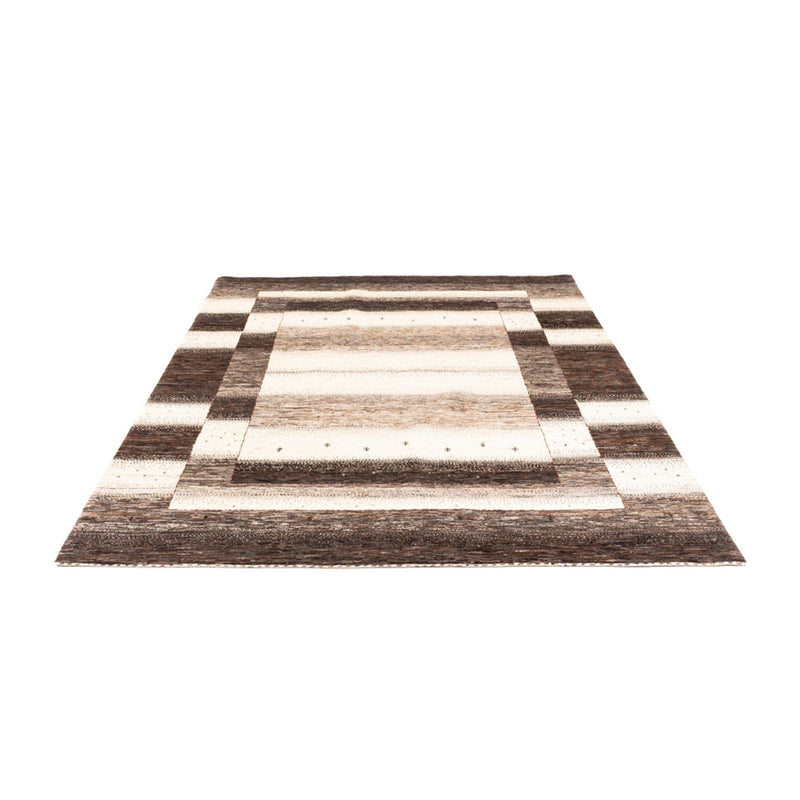 Gabbeh Tæppe - Loribaft Persisk - 233 x 173 cm - natur