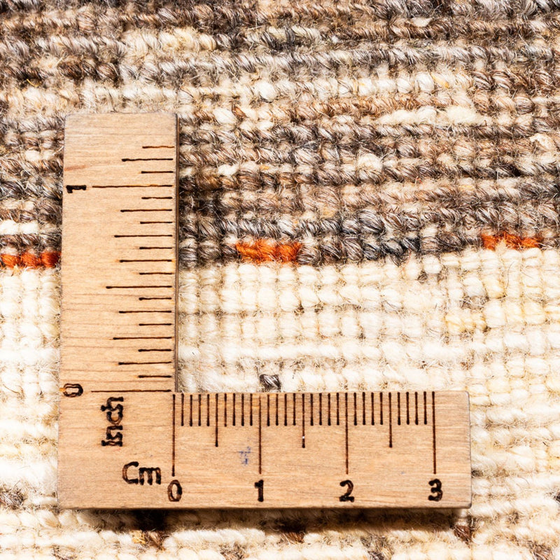 Gabbeh Tæppe - Loribaft Persisk - 233 x 173 cm - natur