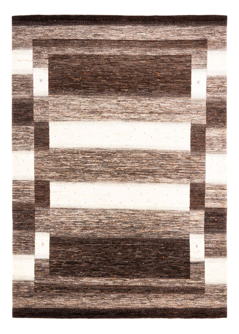 Gabbeh Tæppe - Loribaft Persisk - 304 x 226 cm - brun