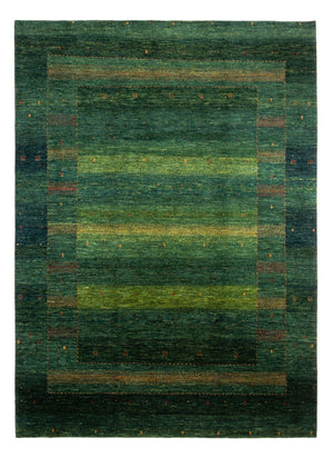 Gabbeh Tæppe - Loribaft Persisk - 314 x 233 cm - grøn
