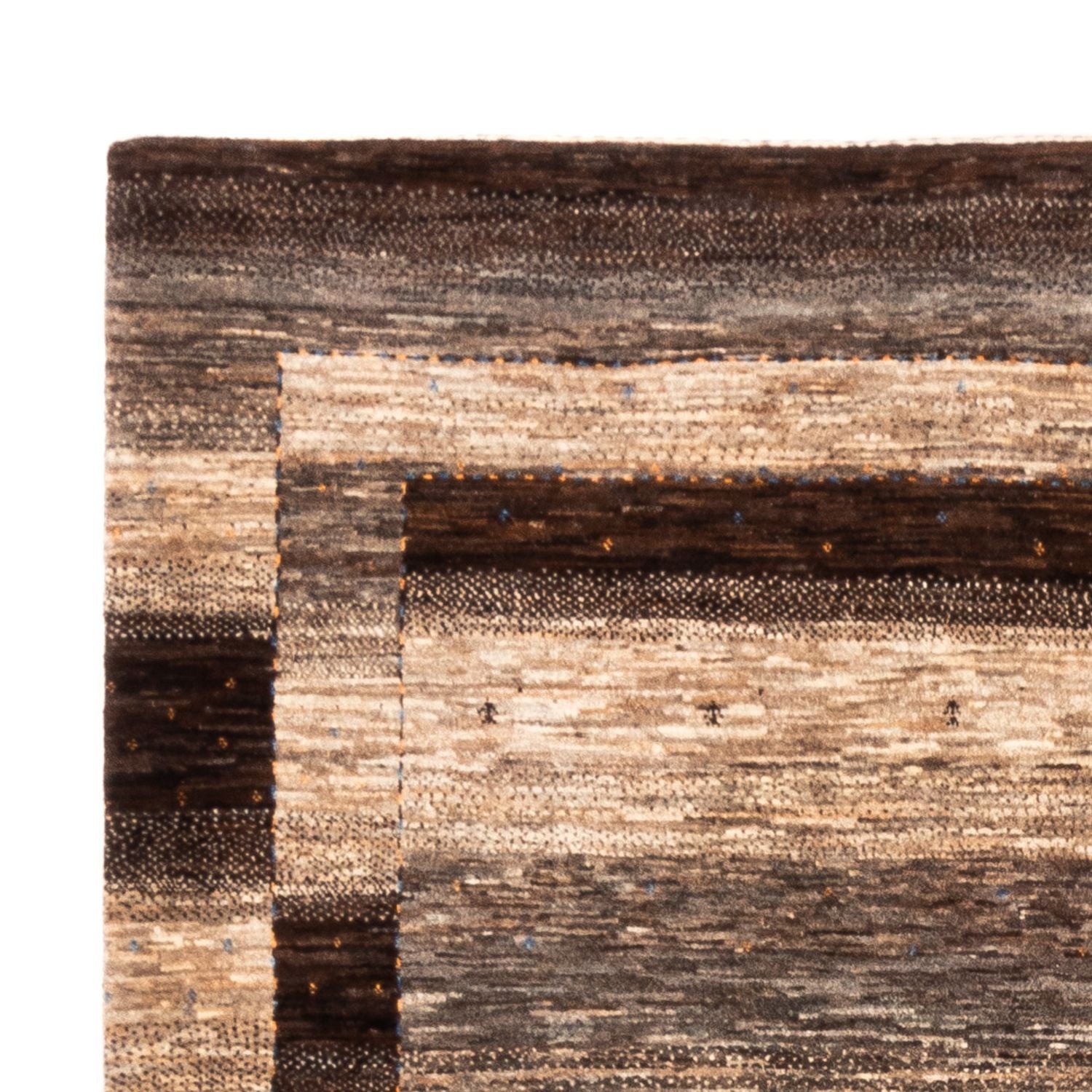 Gabbeh Tæppe - Loribaft Persisk - 234 x 182 cm - grå