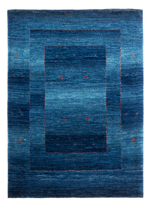Gabbeh Tæppe - Loribaft Persisk - 181 x 128 cm - blå