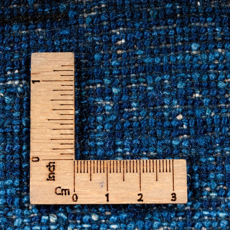 Gabbeh Tæppe - Loribaft Persisk - 181 x 128 cm - blå