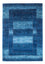 Gabbeh Tæppe - Loribaft Persisk - 145 x 101 cm - blå