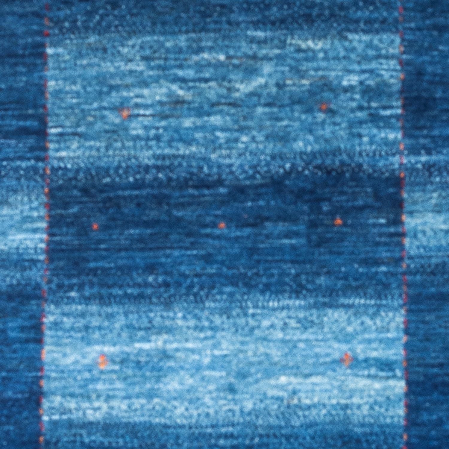 Gabbeh Tæppe - Loribaft Persisk - 145 x 101 cm - blå