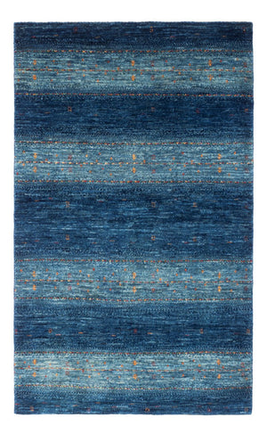 Gabbeh Tæppe - Loribaft Persisk - 135 x 82 cm - blå