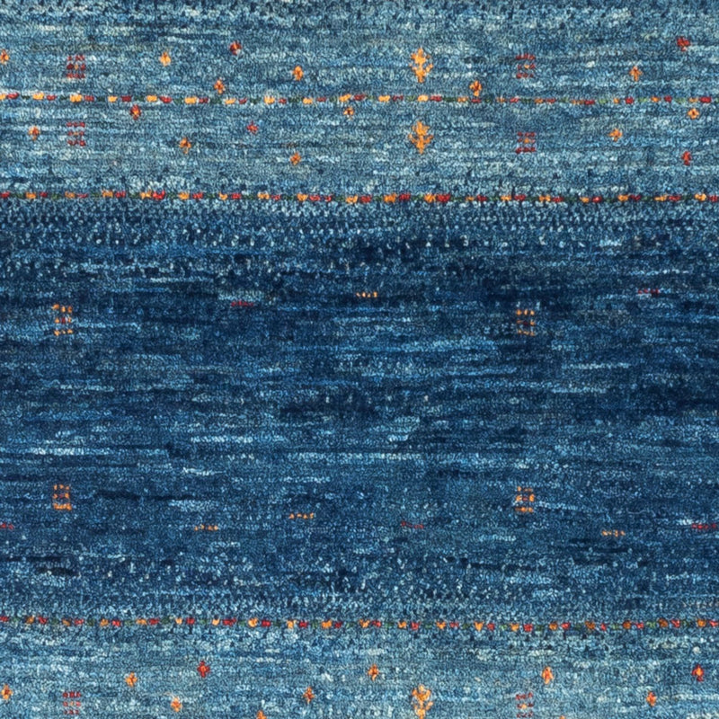 Gabbeh Tæppe - Loribaft Persisk - 135 x 82 cm - blå