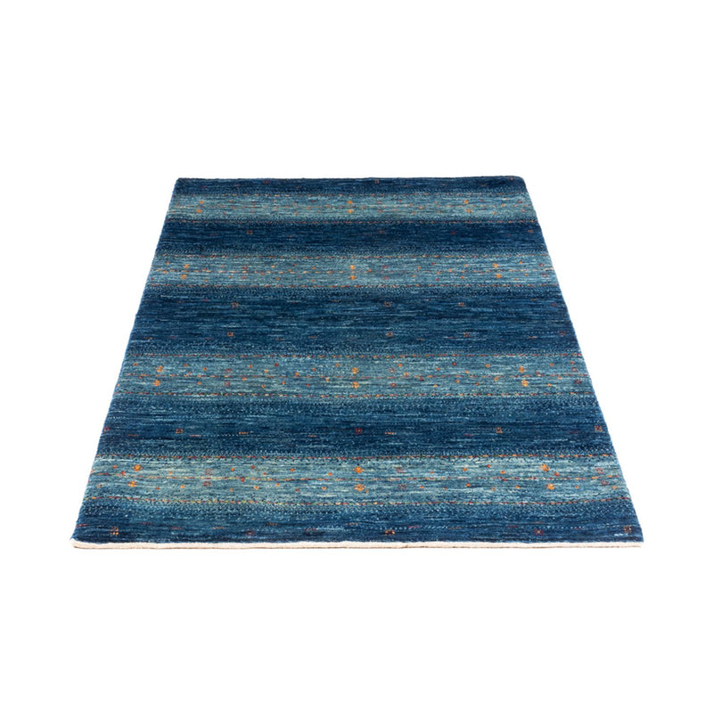 Gabbeh Tæppe - Loribaft Persisk - 135 x 82 cm - blå