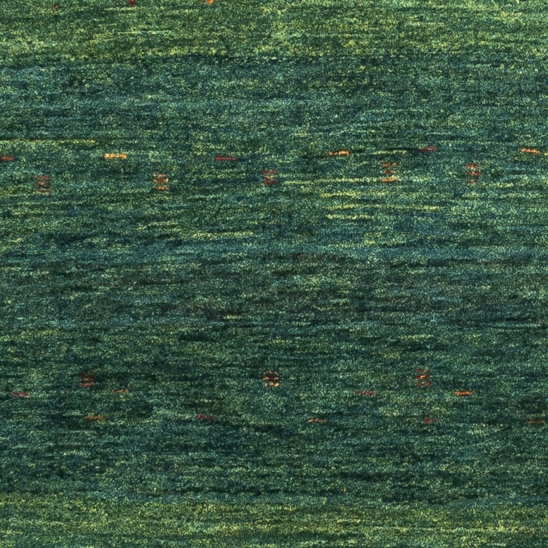 Gabbeh Tæppe - Loribaft Persisk - 125 x 81 cm - grøn