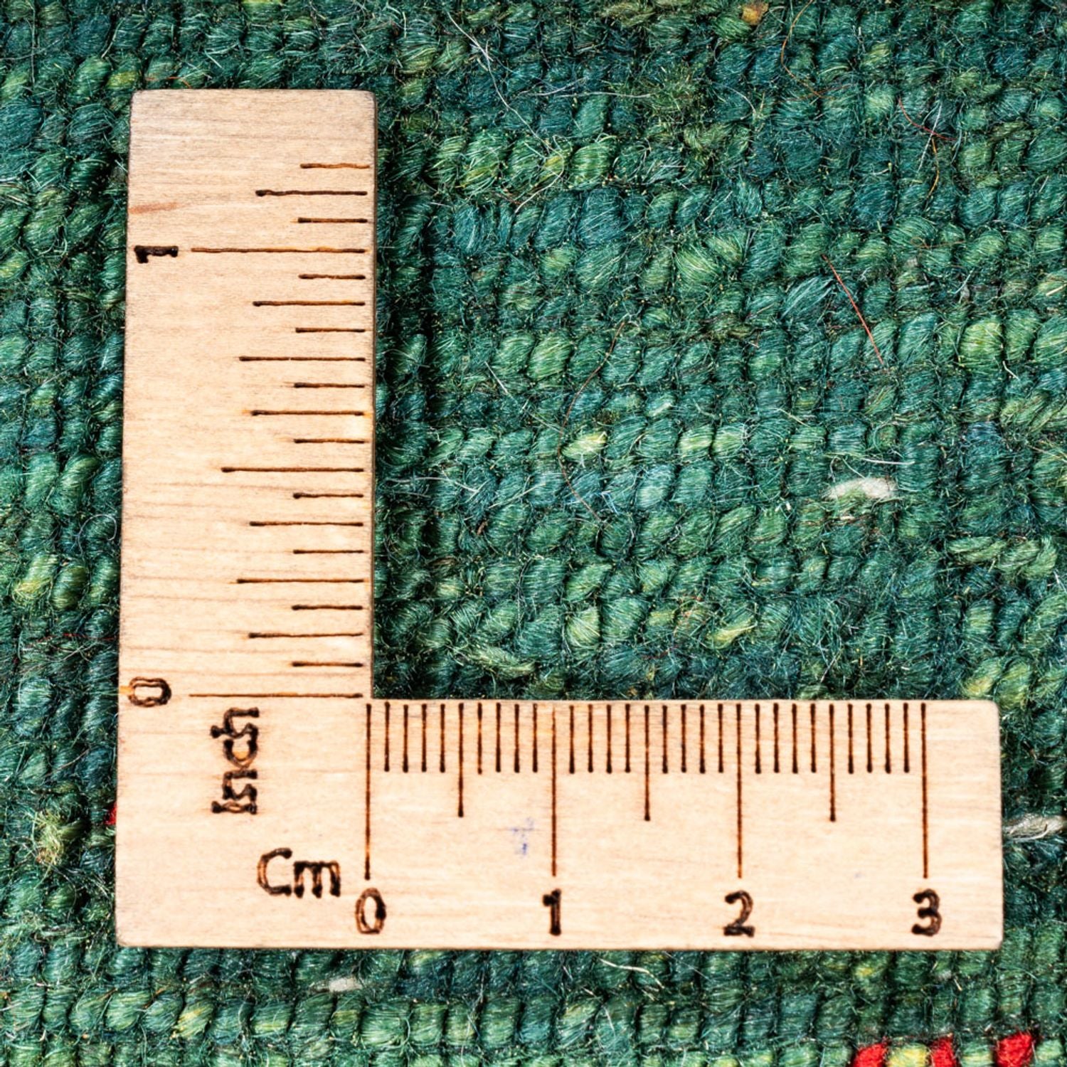 Gabbeh Tæppe - Loribaft Persisk - 125 x 81 cm - grøn