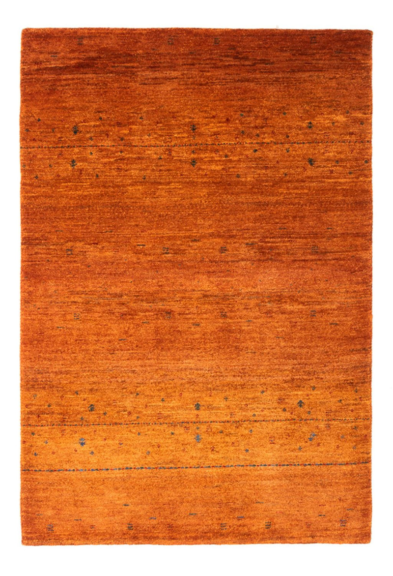 Gabbeh Tæppe - Loribaft Persisk - 130 x 85 cm - guld