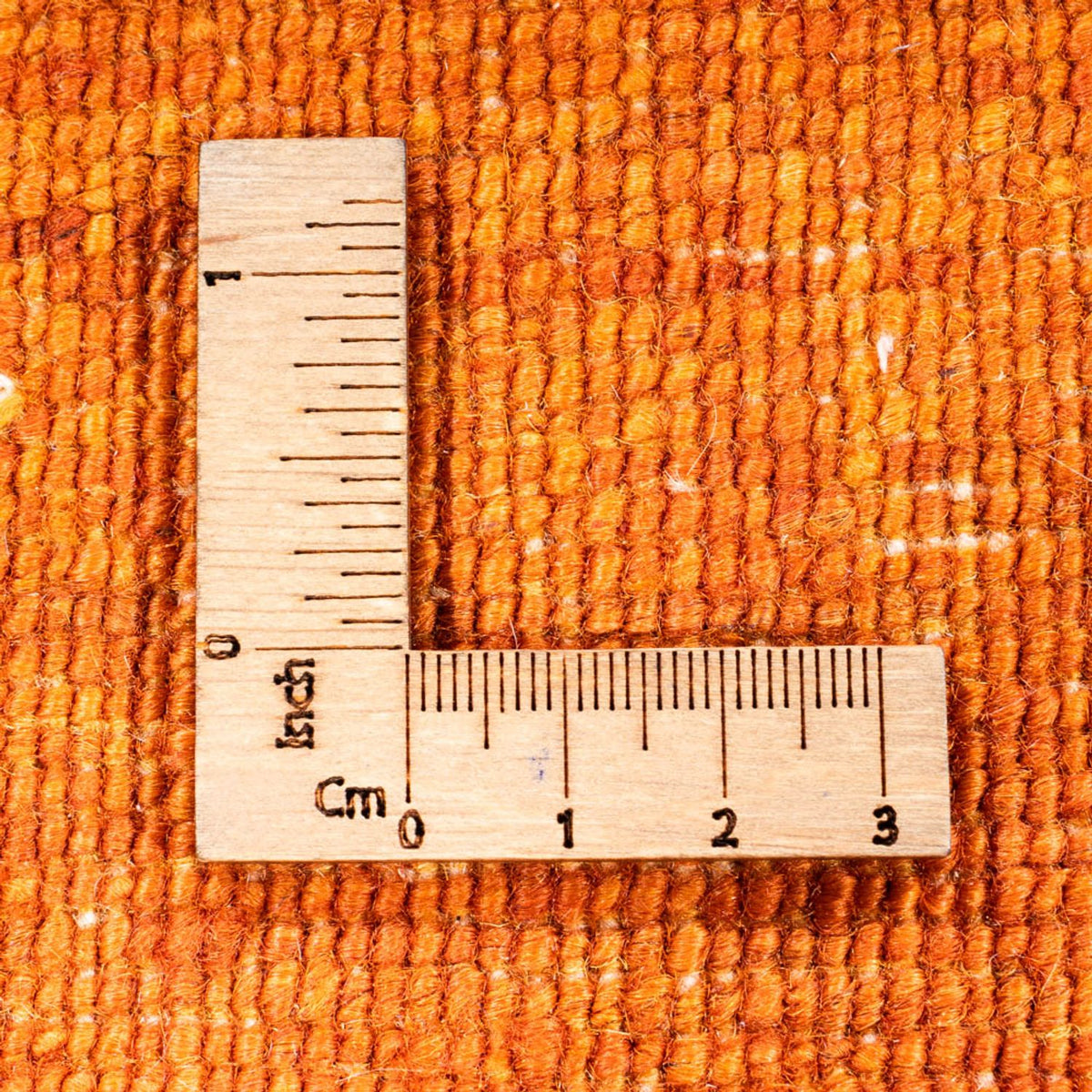 Gabbeh Tæppe - Loribaft Persisk - 130 x 85 cm - guld