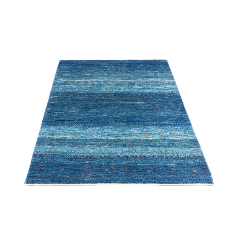 Gabbeh Tæppe - Loribaft Persisk - 135 x 84 cm - blå