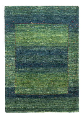 Gabbeh Tæppe - Loribaft Persisk - 123 x 85 cm - grøn