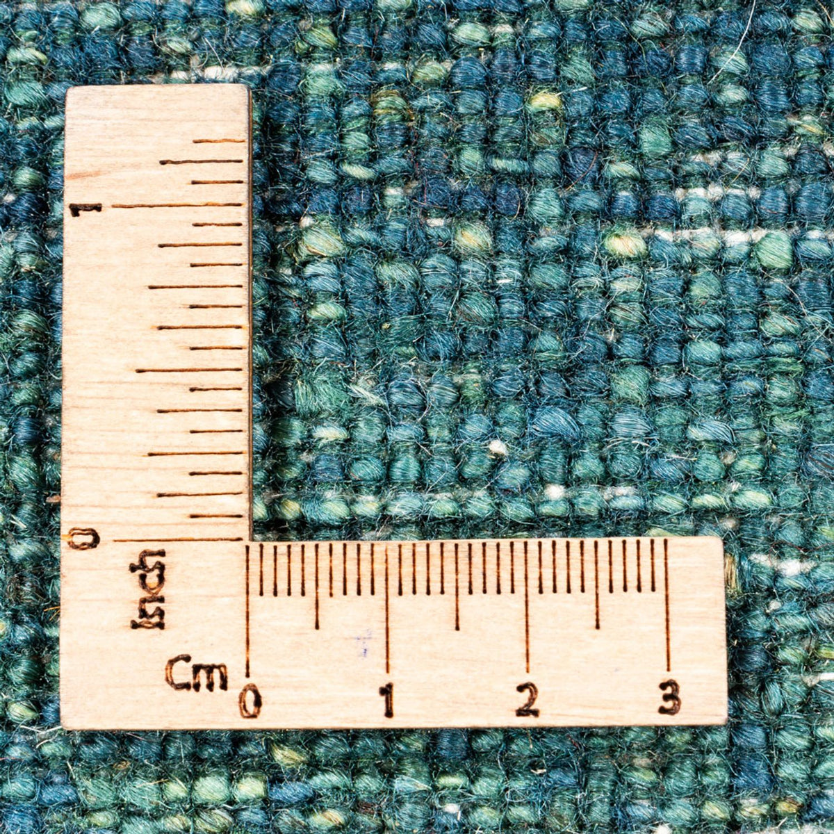 Gabbeh Tæppe - Loribaft Persisk - 123 x 85 cm - grøn