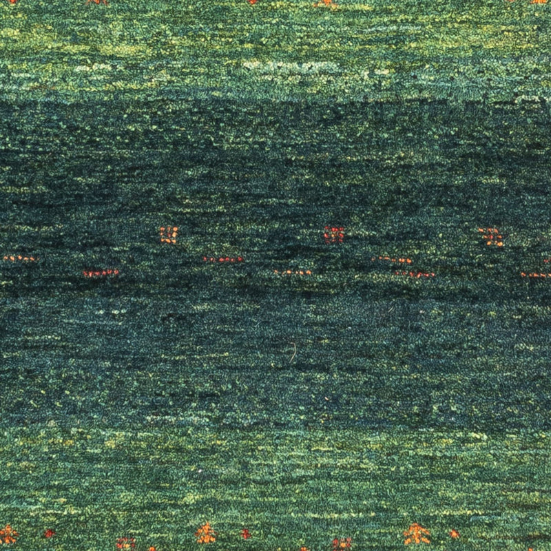 Gabbeh Tæppe - Loribaft Persisk - 130 x 85 cm - grøn