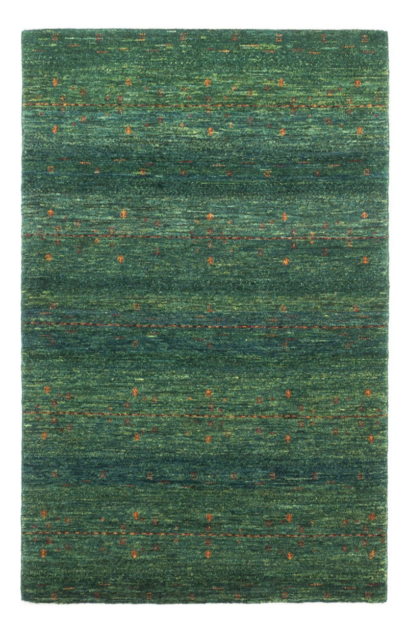 Gabbeh Tæppe - Loribaft Persisk - 127 x 82 cm - grøn