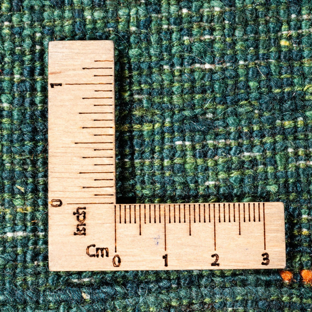 Gabbeh Tæppe - Loribaft Persisk - 107 x 78 cm - grøn