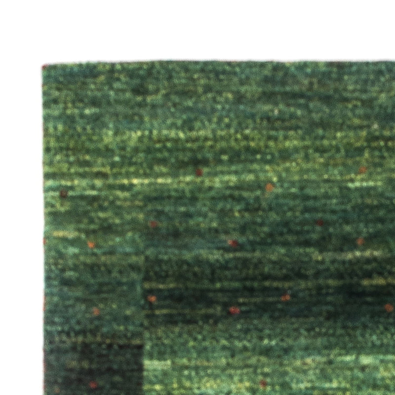 Gabbeh Tæppe - Loribaft Persisk - 146 x 88 cm - grøn