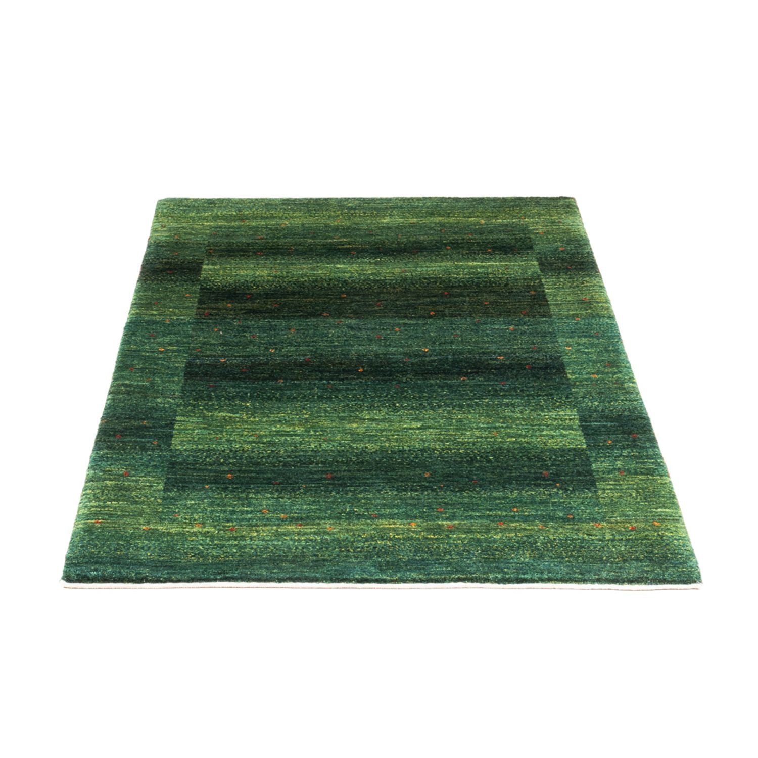 Gabbeh Tæppe - Loribaft Persisk - 146 x 88 cm - grøn