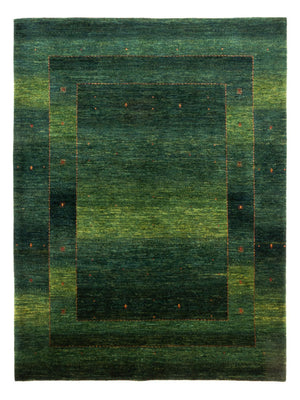 Gabbeh Tæppe - Loribaft Persisk - 228 x 175 cm - grøn