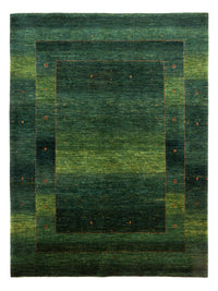 Gabbeh Tæppe - Loribaft Persisk - 228 x 175 cm - grøn