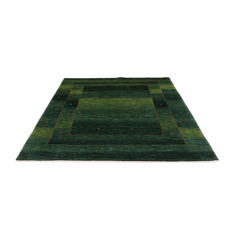Gabbeh Tæppe - Loribaft Persisk - 228 x 175 cm - grøn