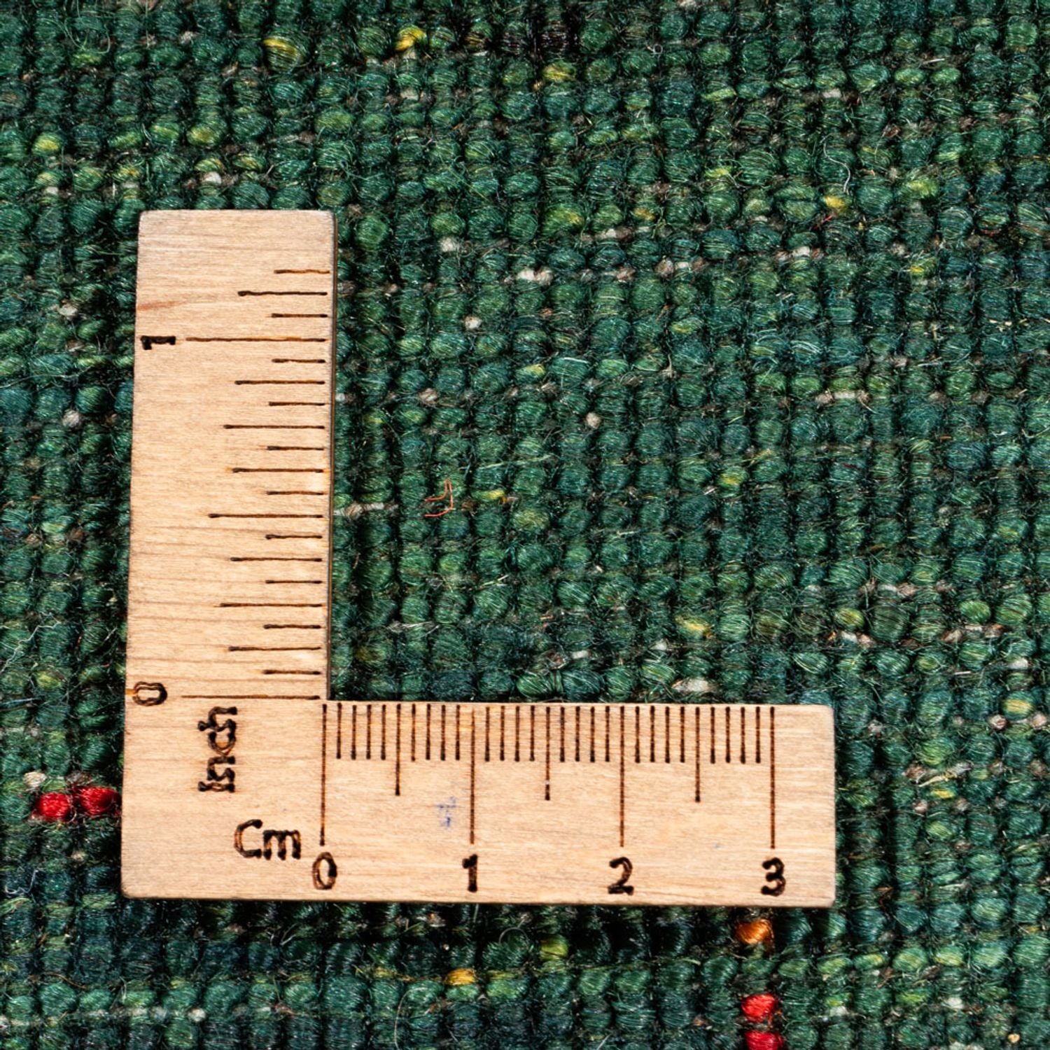Gabbeh Tæppe - Loribaft Persisk - 228 x 175 cm - grøn