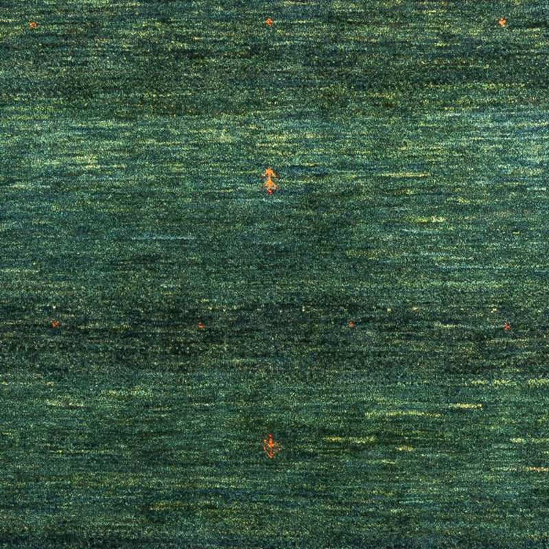 Gabbeh Tæppe - Loribaft Persisk - 162 x 132 cm - grøn