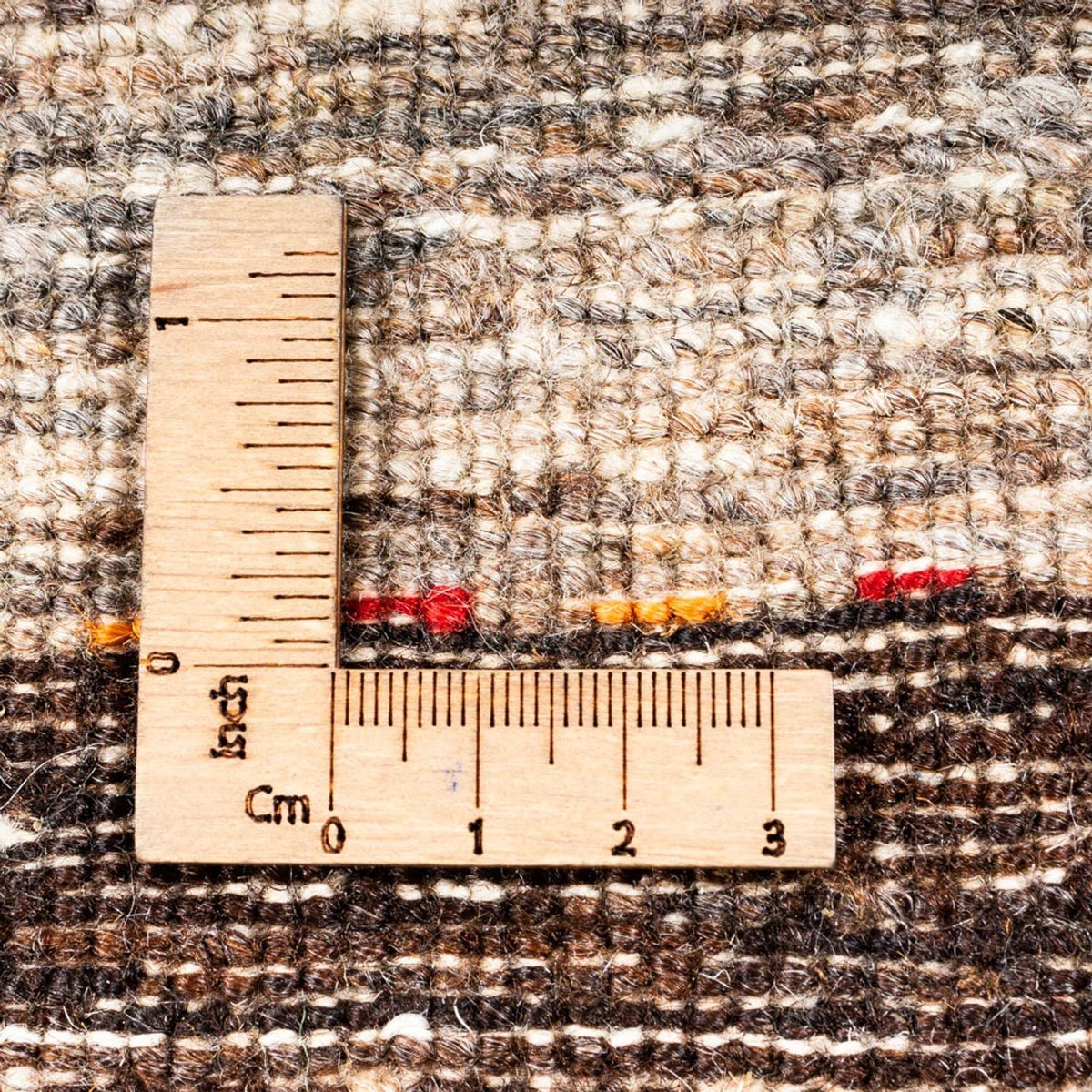 Gabbeh Tæppe - Loribaft Persisk - 187 x 129 cm - grå