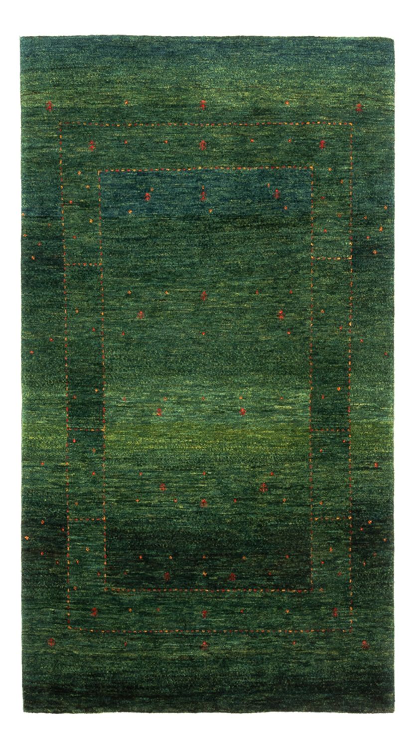 Gabbeh Tæppe - Loribaft Persisk - 183 x 105 cm - grøn