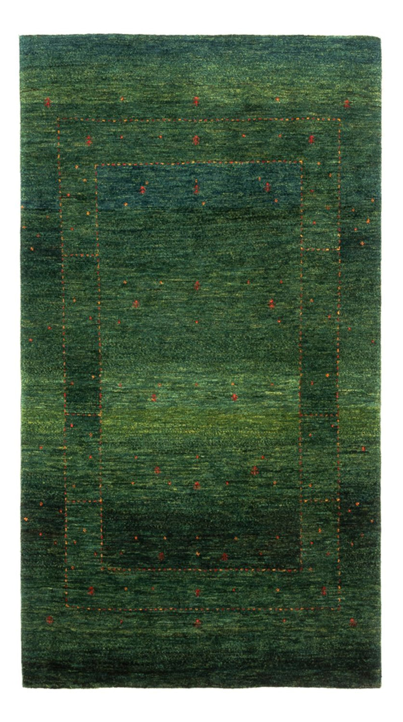Gabbeh Tæppe - Loribaft Persisk - 183 x 105 cm - grøn