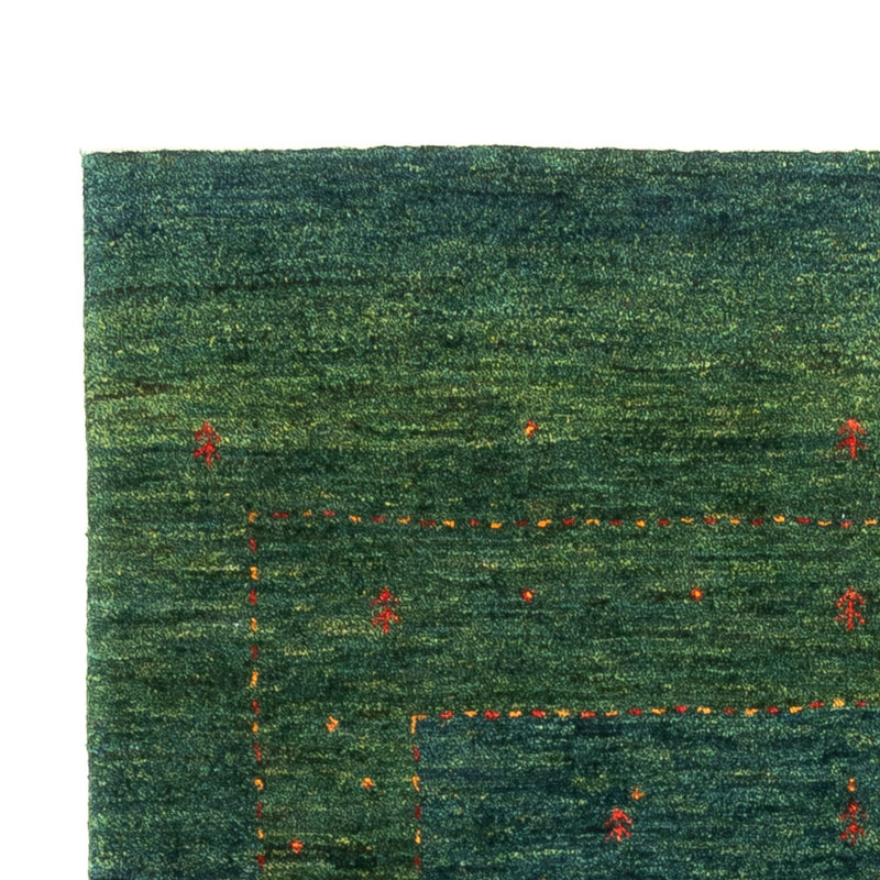 Gabbeh Tæppe - Loribaft Persisk - 183 x 105 cm - grøn